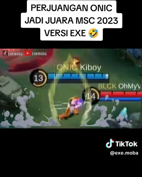 klik logo mlbb di atas ☝️ perjuangan onic jadi juara msc 2023 versi exe #MSC2023 #SEATheWorld #T1MINDONESIA #MobileLegends #MLBB #mlbbfunnymoment #meme