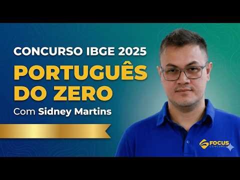 Concurso IBGE 2025: Português do Zero
