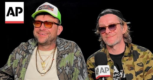 Damon Albarn and Jamie Hewlett on 'The Mountain' and building the world of Gorillaz | AP interview