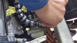 Of over 1,000 of our videos on our YouTube channel - THIS is our most viewed. Adjusting your air screw on your carburetor. If your idle is erratic, or the bike will not idle at all, adjust the air screw setting. Refer to your Service Manual. Make sure your air filter is cleaned and oiled properly. Thoroughly warm up your bike. Most 2-strokes require about 1 turn out from closed on this air screw setting. If you have to set yours more than 2 turns out (for most) your pilot jet is probably too lar