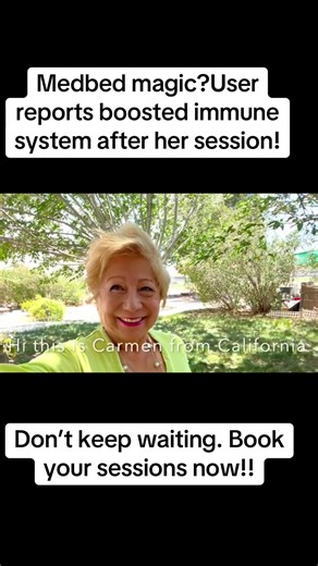 MedBed magic?User Reports boosted immune system after just one session #Medbed #Testimony #medbedhealing #HealthRevolution #healthcare