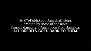 【Dancehall 教程】基础教学，基本元素 female steps