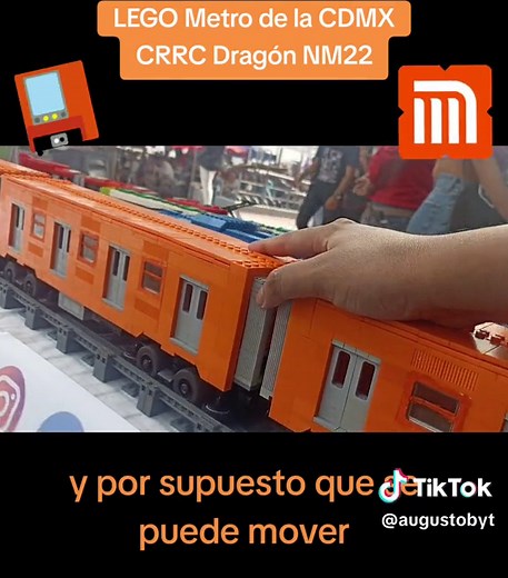 LEGO Metro de la CDMX Dragón NM-22 #legolovers #legocreator #legoaddict #legobuild #legobus #legotrain #legosubway #legorail #legoideas #legocity #legovehicle #legohobby #legomoc #lego #legoinstagram #legogram #legography #train #subway#crrc #transporte #metromomento #metrocdmx #photography #igersmexico #igers #mexico #cdmx🇲🇽 #fotografia #tiktok #tiktoker #tiktokmetro