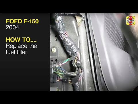 Ford F-150 Heritage (2004 - 2004) - Replace the fuel filter