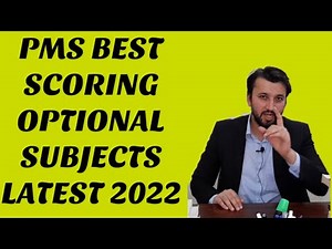 PMS Most Scoring Optional Subjects