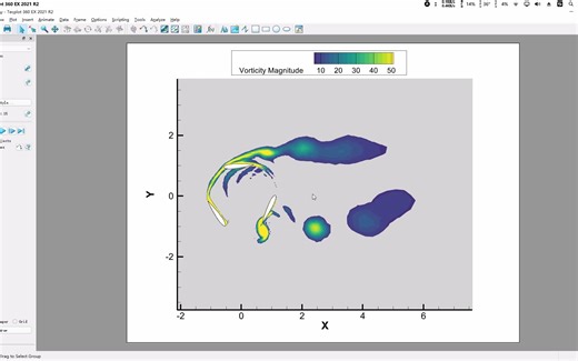 Tecplot 2021R2入门教程2.2:傅里叶变换频率分析、计算和轮廓截断