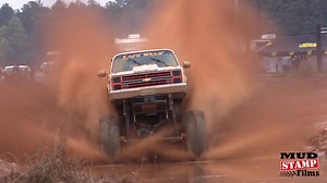 Couple of badboy megas skimming the pit at Twittys Mud Bog | Mud Stamp Films