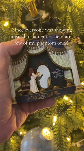 Phantom of the Opera Holiday Ornaments Showcase