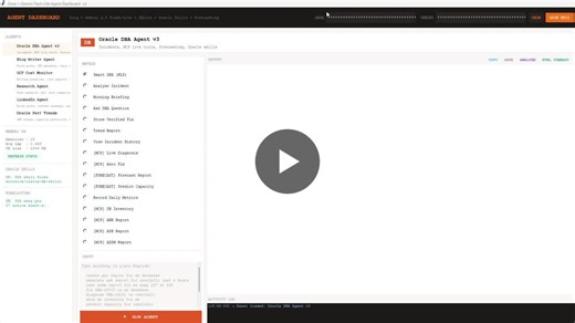 Automate Oracle ORA Error Diagnosis and Fix with Agentic AI | Shanmugavelu Munivelu posted on the topic | LinkedIn