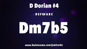 【即兴伴奏】D Dorian #4 Jam Backing Track