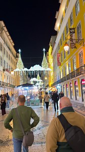 Christmas in Lisbon is all about soft winter evenings, golden lights, and peaceful walks through historic streets. The city feels calm yet festive, making every corner perfect for memories, photos, and slow travel moment #christmas2025 #visitportugal #lisbonportugal #Christmas #lisbon #travellife #lisbontravel | Travel life