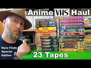 Anime VHS Haul - Rare Finds Special Edition