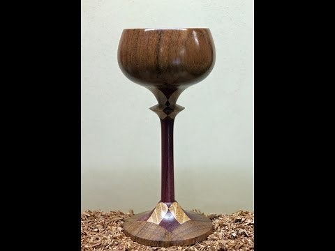 Wood Turning - Segmented Goblet