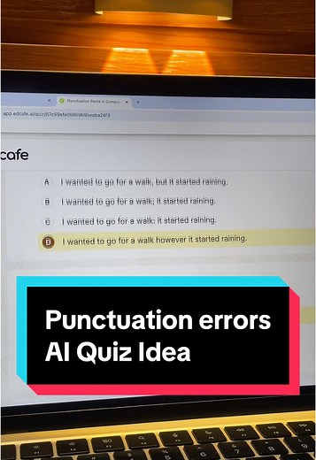 Create Engaging Quiz Questions with Edcafe AI