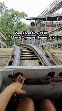 ZEUS | Mount Olympus On-Ride POV! #mountolympus #wisconsindells #rollercoaster