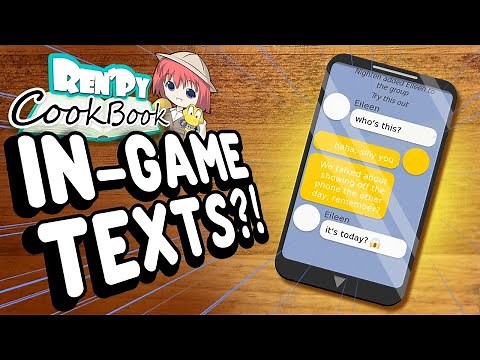 💬Text Messaging in Ren'py!💬