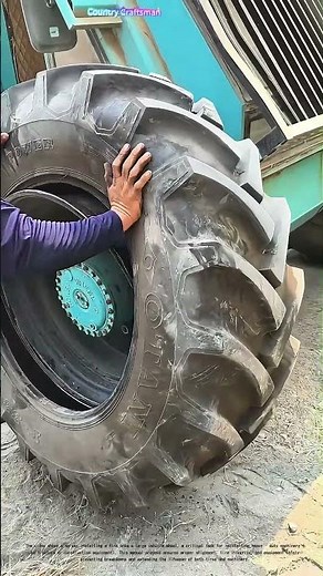 Tire Installation Tango: Securing Wheels for Heavy - Duty Work