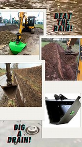 Often the fasest, most efficient way to dig or clear drains is using one of our custom built V-Ditching buckets. Find out more: https://www.digbits.co.uk/v-ditchers.html #vditcher #ditchingbucket #drainage #drainagesystems | DIGBITS