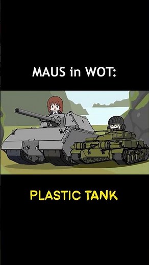 MAUS.exe in WOT #animation #worldoftanks #girlsundpanzer