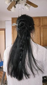 White shirt, white shirt! - - - - - #goth #gothicfashion #gothicstyle #gothstyle #alt #siouxsieandthebanshees #gothgothgoth #gothboy #altboy #blackclothes #thriftedfashion #longhair #straighthair #fitoftheday #redgoth #hairpin #braidedhair #longnails #womensclothes #wearwhatyouwant #earrings #cardiganmom #bluegoth #paintednails #witchcore #silvergoth #blackeyeliner #sciencegoth | Maven Williams