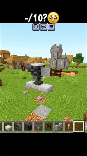 TURRET build in Minecraft #shorts #gugugaga