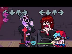 Friday Night Funkin's Dadbattle, but an AI attempts to finish the song