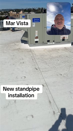New standpipe installation#firesprinklers #bluecollar #construction #losangeles #standpipe | Jose Candelario