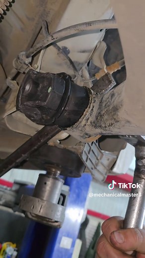 Replace Axle Beam Bushing Easily - Auto Mechanic Tip