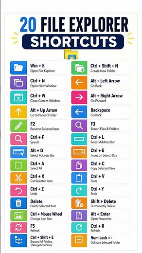 20 File Explorer Shortcuts That Save Time