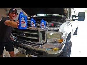 How To Change Your Automatic TRANSMISSION fluid On A 7.3 L Powerstroke Diesel!