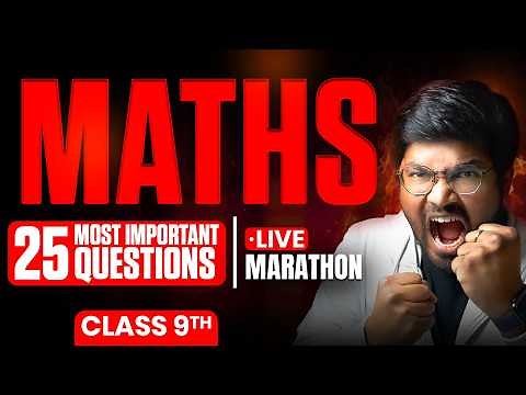 Full Maths Class 9 in One-Shot Marathon - BAAP OF 9th