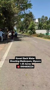 349K views · 4.3K reactions | Kaveri back water Shooting Madevpura, Mysore 1.05 Acres, general property clear documents Per Gunta 2.50 Lakhs negotiable. 120 kms from Bangalore 16 kms from Mysore 10 kms from Srirangapatna. Sites In Mysore ☎️ 8904808226 #mysore #shootingmahadevpura ##farmhouseforsale #farmlife #farmland #farmhouse #mandya #banglore | Sites In Mysore | Facebook