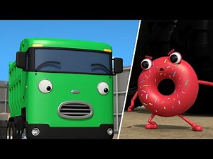 Strong Heavy Vehicles Songs | Run Away! Donut! | Nursery Rhymes | Songs for Kids