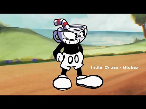 FNF Snake Eyes but Mickey Mouse Vs Cuphead Indie Cross Sing It (FNF Mickey Mouse Sings Snake Eyes)