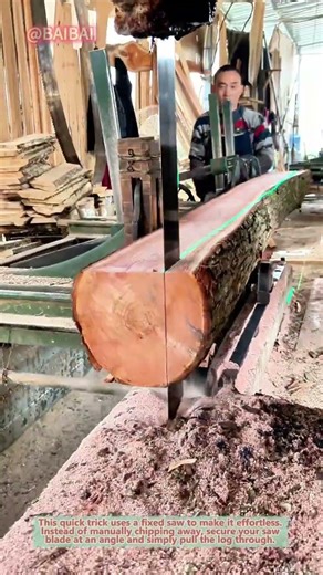 DIY Log Peeling Hack | Quick Woodworking