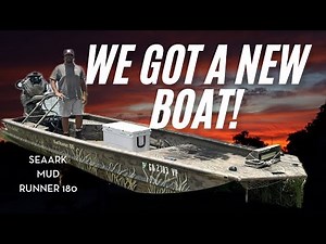 OUR NEW DUCK BOAT! SEA ARK MUD RUNNER 180! We Were LEFT STRANDED On The FIRST TRIP!