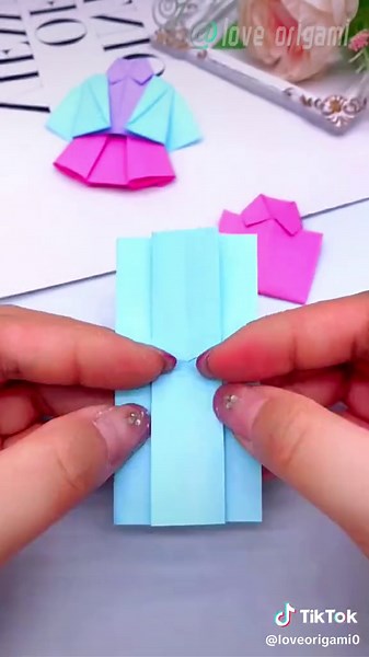School uniform #fyp #diy #handcraft #handmade #origami
