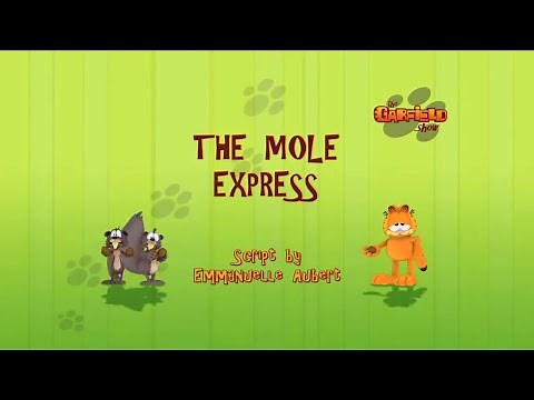 The Garfield Show | EP102 - The mole express