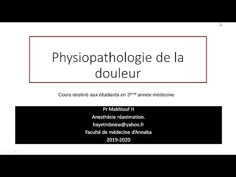 Physiopathologie de la douleur