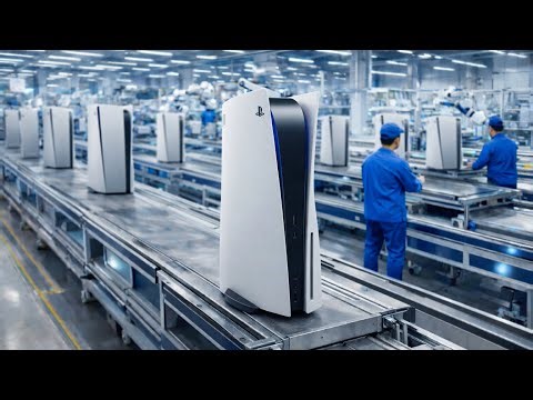 Inside Sony PlayStation 5 Factory – The Surprising Production Process Revealed!