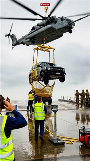 The science of cargo netting: Lifting tons of steel is now routine military training.