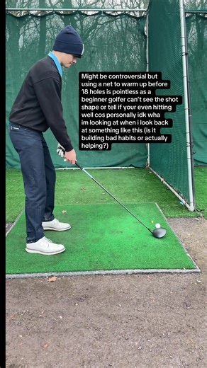 Debating the Use of Nets in Golf Practice