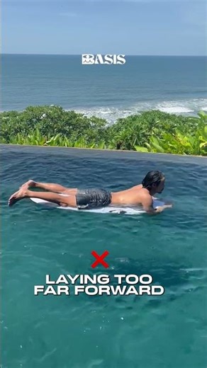 Surf tip: How to lay on your surf board