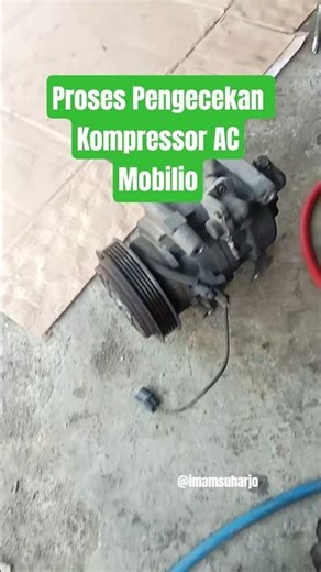 Mobilio AC Service: Physical Check Process and AC Compressor Function