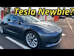 First Time Driving A Tesla? Basic Tesla Information For The First Time Driver! Supercharging!