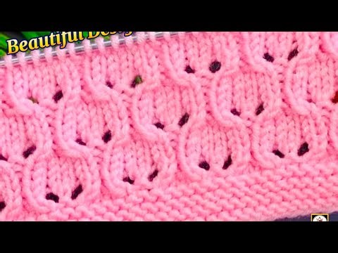 Easy Knitting Pattern For Beginners | Baby Sweater Design | How To Knit #knitting #howtoknit