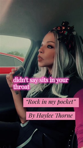 Coming 🔜 “Rock in my Pocket” by Haylee Thorne #hayleethorne #originalmusic #trending #fyp #tiktok 🌻🫶🏽🌻🫶🏽🌻