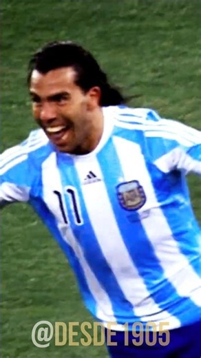 🤯 TEVEZ'S GOAL AGAINST MEXICO IN A WORLD 🇦🇷🔥⚽️🌍 #Xeneize #WorldCup2010 #goal