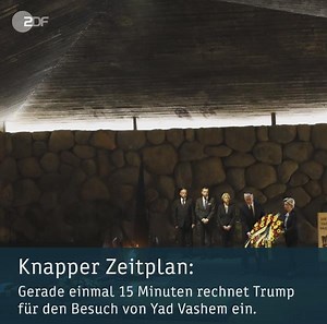 Nach einem milliardenschweren Waffendeal und einer Grundsatzrede zum Islam beginnt US-Präsident Donald Trump heute seinen ersten Besuch in Israel und den Palästinensergebieten. | ZDF heute