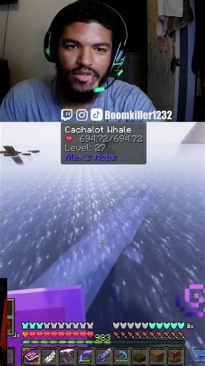 EPIC WHALES IN MEDIEVAL MINECRAFT MOD!?!? | #boomkiller1232 on #Twitch